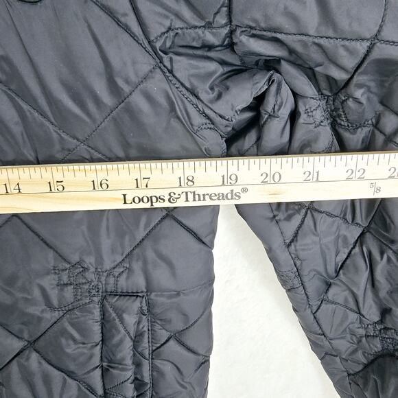 Vintage No Fear So Cal AOP Black Quilted Jacket Medium Y2K Grunge Skater - Picture 9 of 10